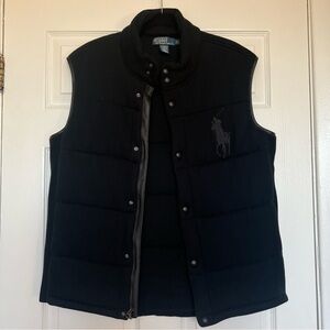 Polo Ralph Lauren Knit Black Puffer Vest
